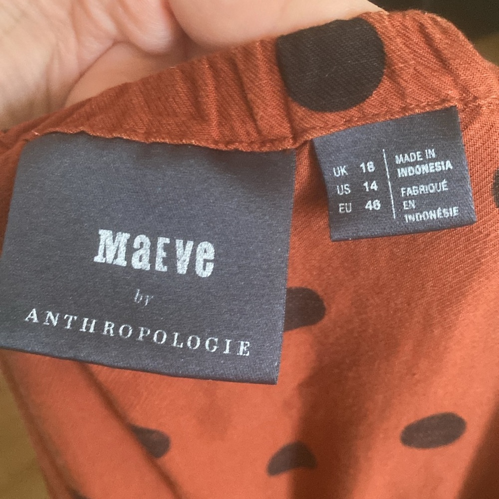 Maeve by Anthropologie Lucienne Polka Dot Dress - Picture 16 of 16